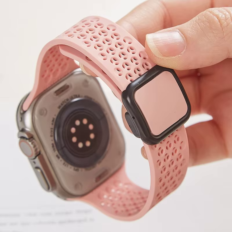 Chunky Chain Rubber Strap for Apple Watch