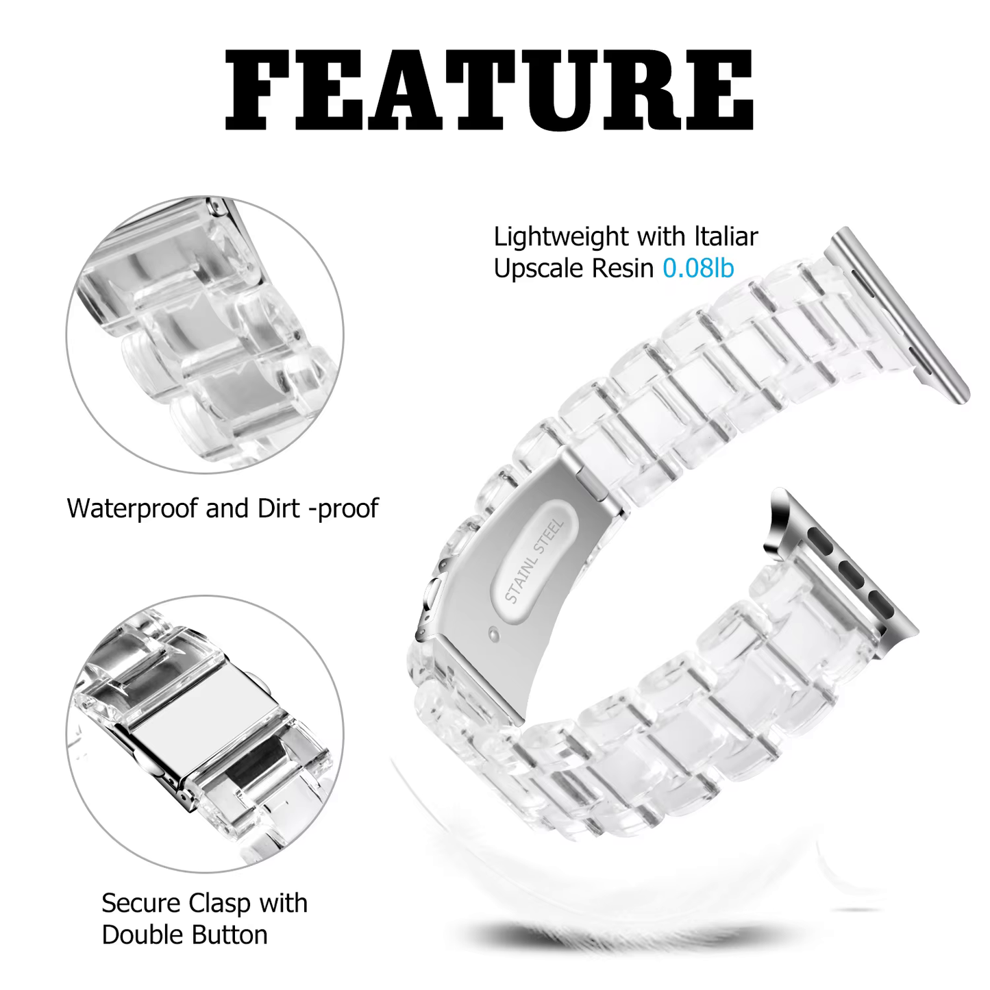 Resin Strap for Apple Watch