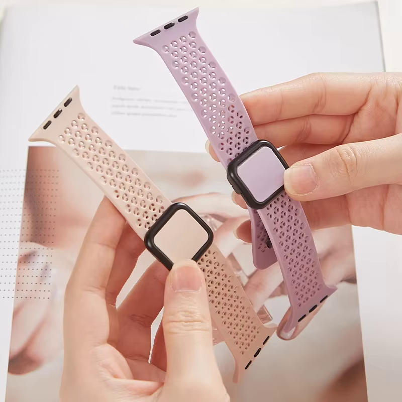Chunky Chain Rubber Strap for Apple Watch