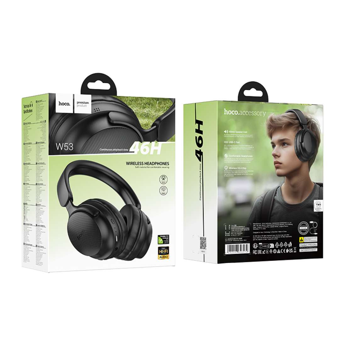 HOCO W53 Tone BT Wireless Headphones