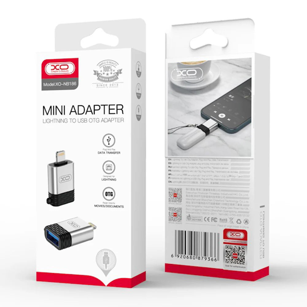 Lightning to USB-A Adapter XO NB186