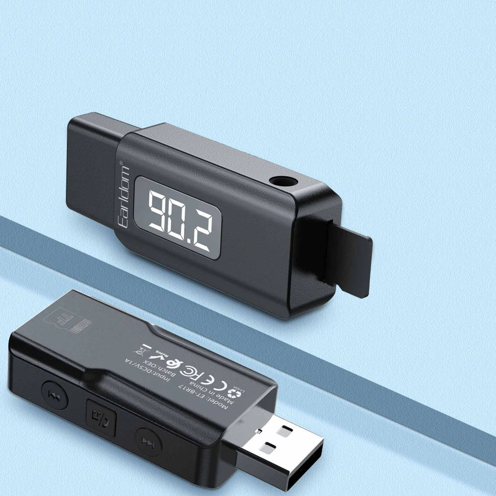 Earldom ET-BR17 Bluetooth Audio Receiver | Wireless AUX Adapter