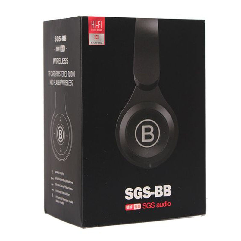 SGS-BB Wireless Foldable Headphones with Microphone