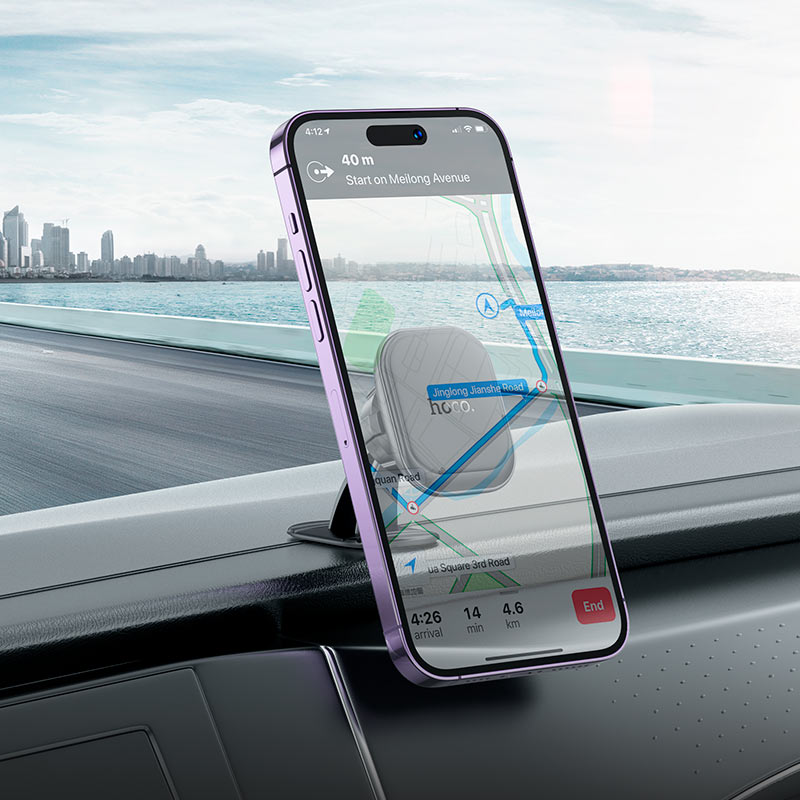 Hoco H30 Brilliant Magnetic In-Car Phone Holder (Dashboard Mount)