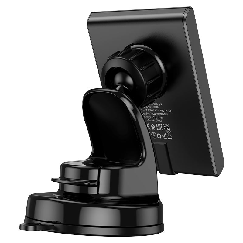 HW20 Precious Magnetic Wireless Charging In-Car Phone Holder (Dashboard)
