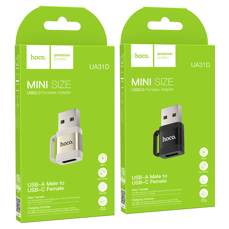 Hoco OTG – USB-A to Type-C UA31D