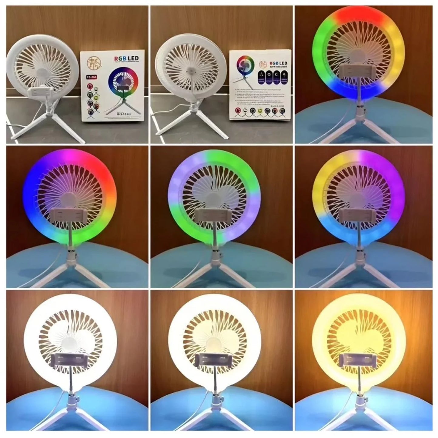 LED RGB FS-260 Light – Adjustable Studio & Mood Lighting