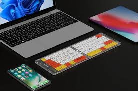 Porodo Crystal Shell Wireless Keyboard