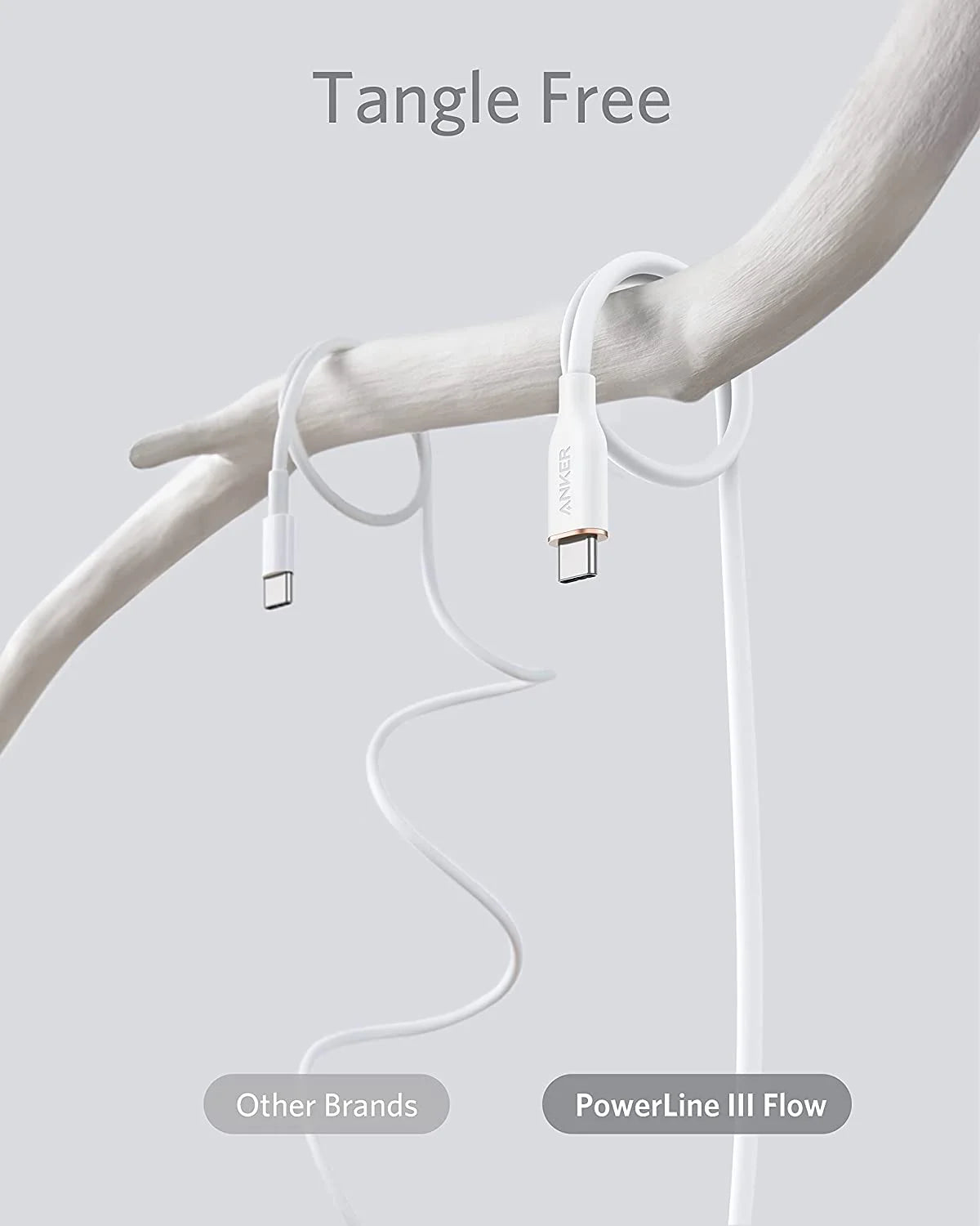 Anker Powerline III Flow 3 USB-C to USB-C Cable
