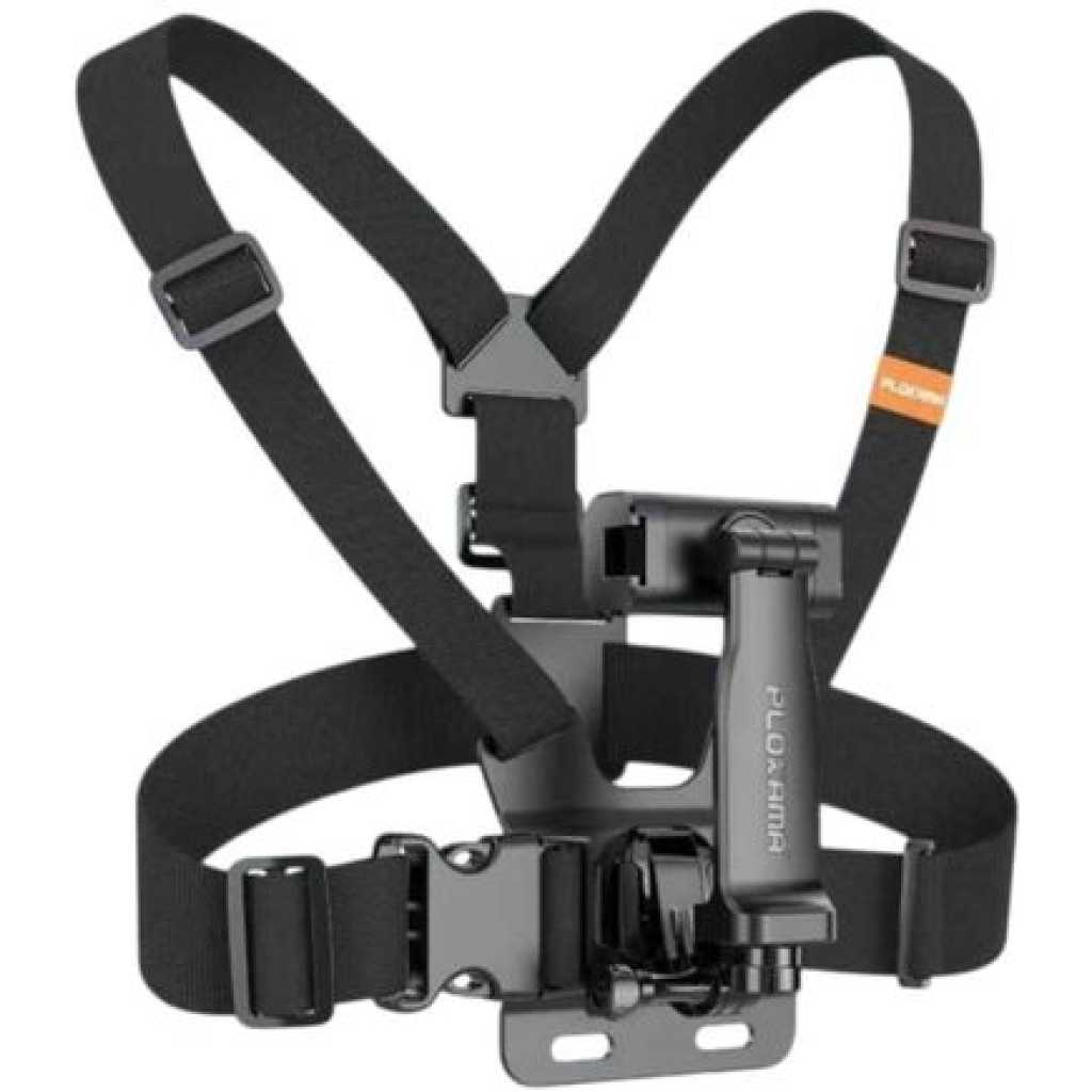 Plokama CX10 adjustable chest strap phone mount for POV filming
