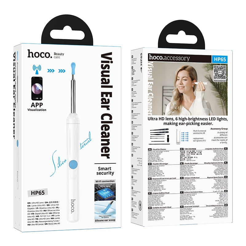 HOCO HP65 ear cleaning camera tool front view