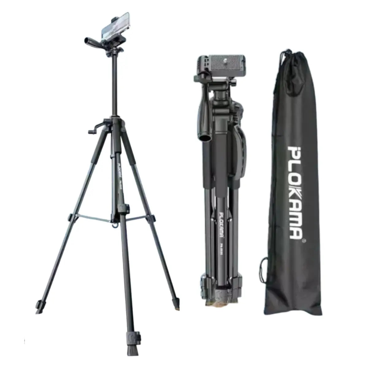 Plokama PK-9930 lightweight tripod folded