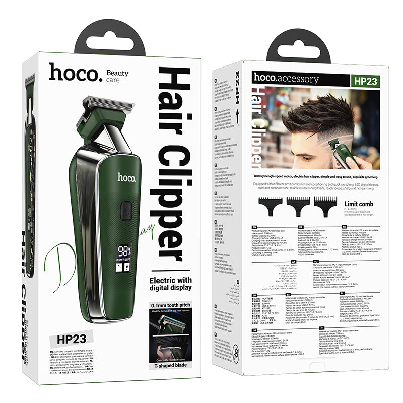 HOCO HP23 electric hair clipper rechargeable trimmer