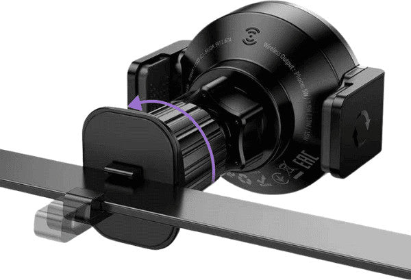 Hoco HW35 15W Wireless Charging Magnetic 2-in-1 Air Vent Phone Holder