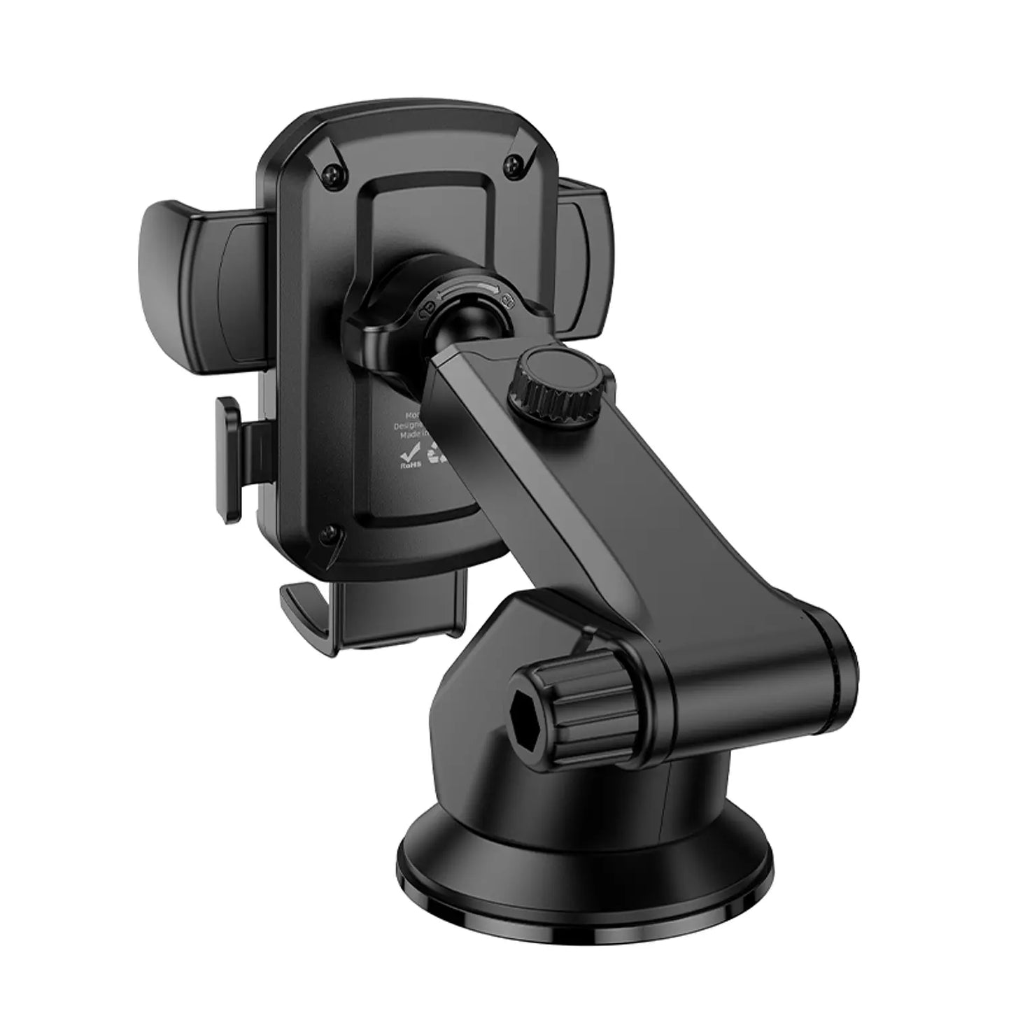 Hoco H65 Gamble Car Mount – Black (Center Console)