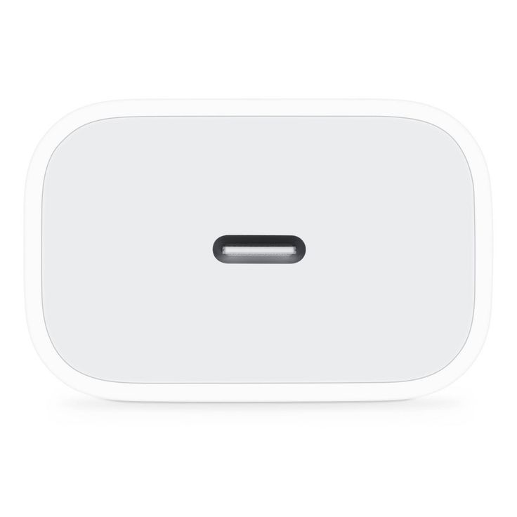 Apple 20W USB-C adapter port close-up official Apple