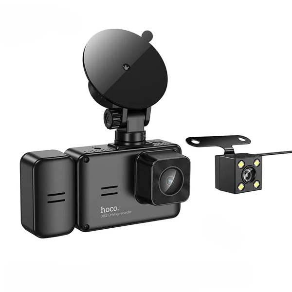 HOCO DI63 WiFi 3-camera car dash cam