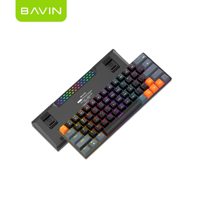 BAVIN G-K-998 RGB 63-Key Mechanical Gaming Keyboard w/ Wired Connection