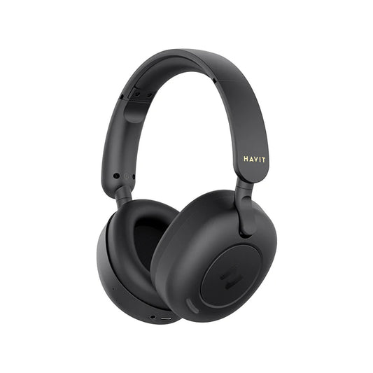 Havit Hybrid Active Noise Cancelling Wireless Headphones – Deep Bass & Long Battery Life