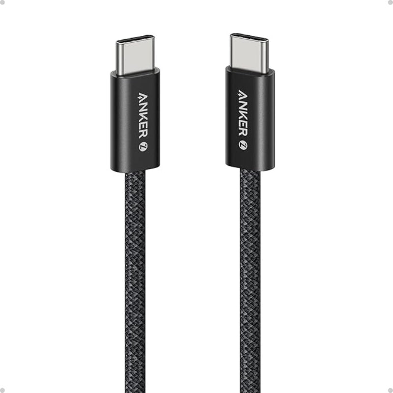Anker Zolo USB-C to USB-C braided cable with 240W fast charging
