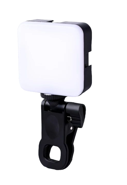 LED Pocket Video Light – Compact, Adjustable, Rechargeable Lighting for Photography & Video
