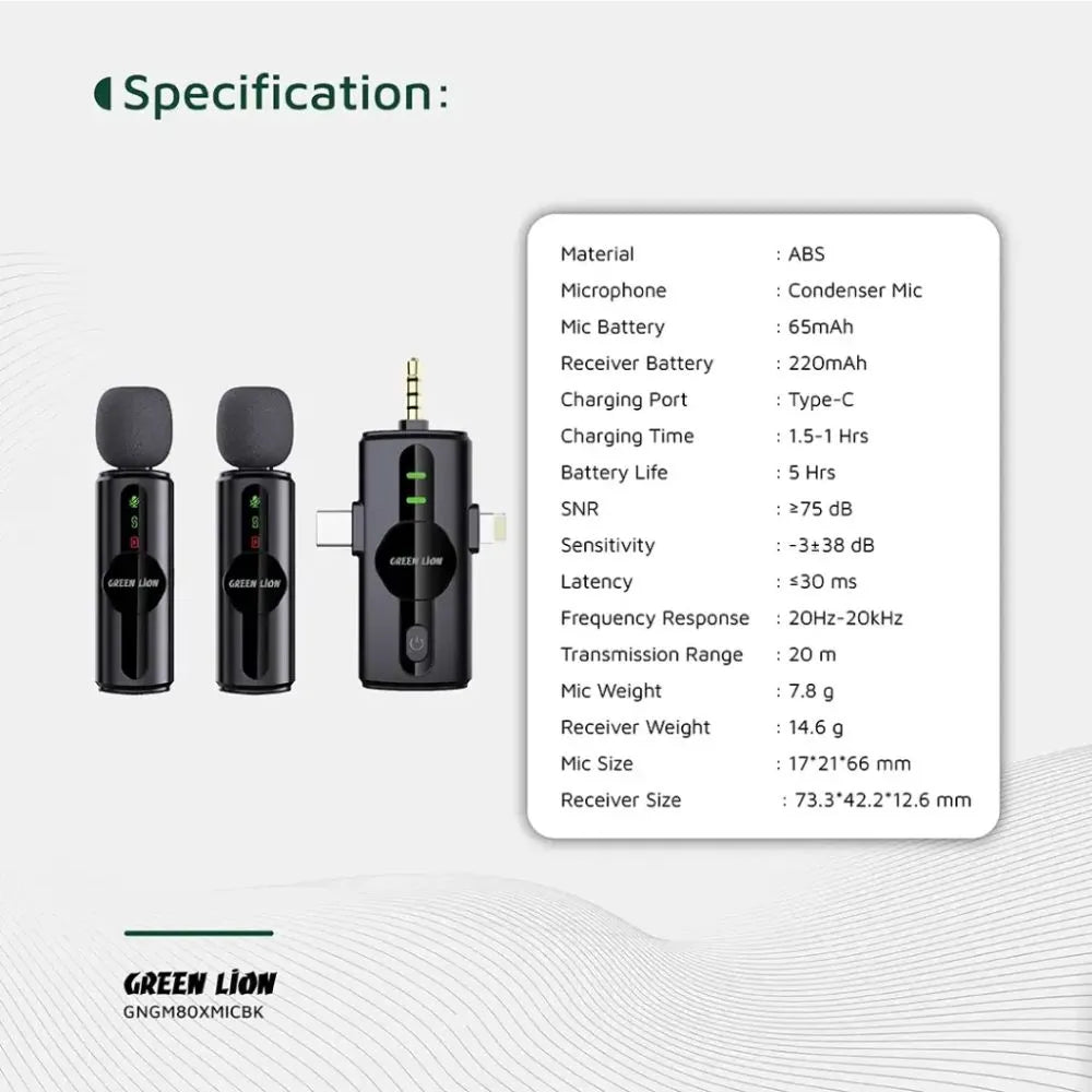 Greenlion GM-80X Microphone