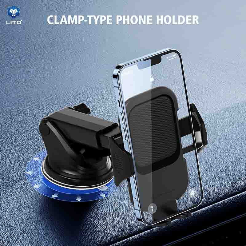 LITO LT-W10 windshield suction cup mounting option