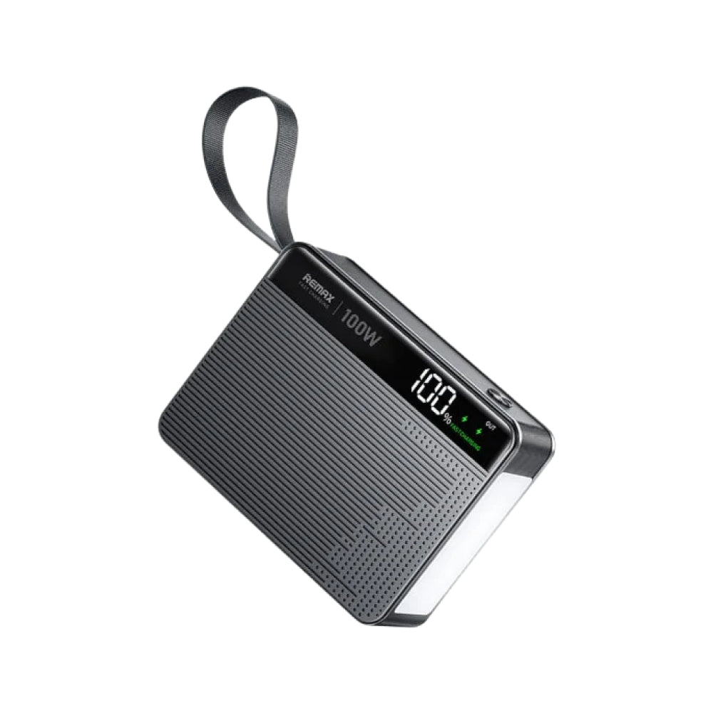 REMAX FP-6 60000mAh power bank front view with display