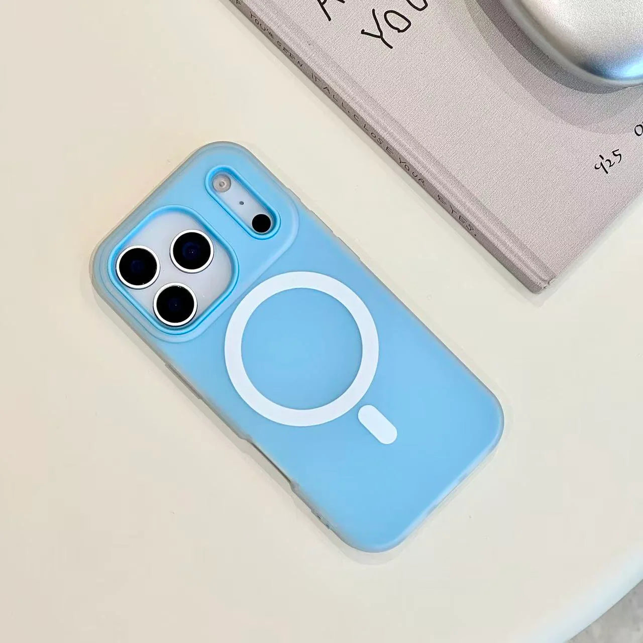 MagSafe Compatible Rubber Case – Shockproof Protection