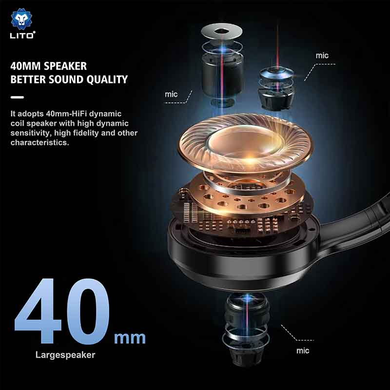 Wireless Bluetooth connection on LITO LE08 headset
