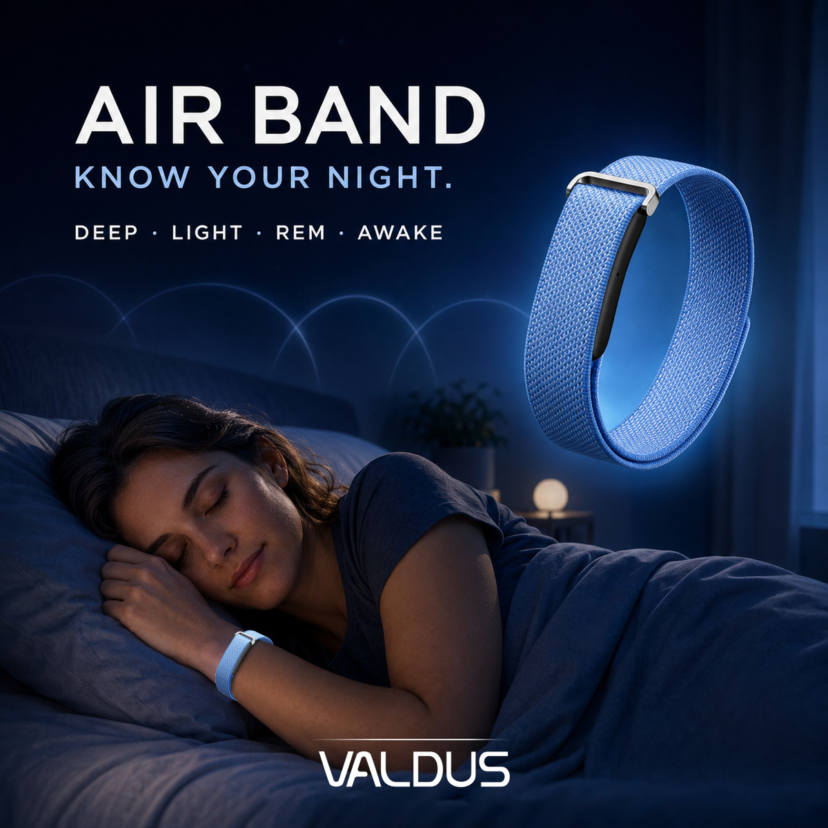 Valdus Air Band – Sleep Tracking Fitness Band