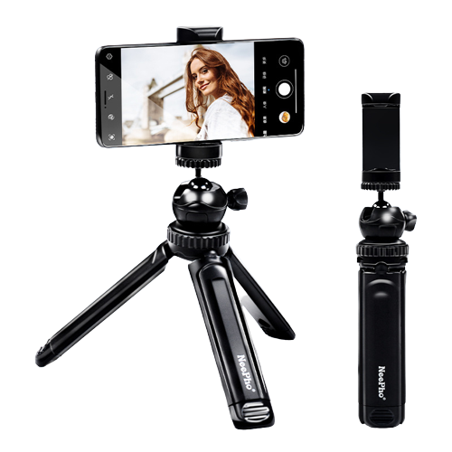 Neepho NP-999 Professional Tripod – Adjustable Aluminum Tripod for Camera & Phone