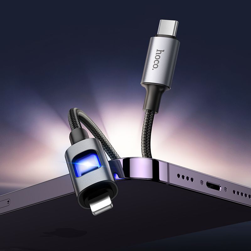HOCO U144 Type-C to Lightning Charging Cable (1.2M) – Fast Charge