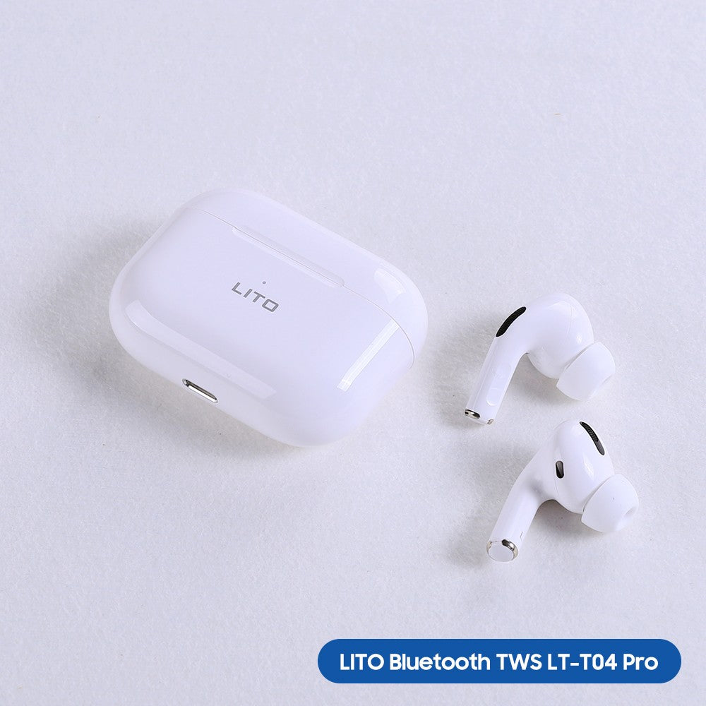 LITO LT-T04 Noise Cancelling Earbuds | AirPods Pro Design | Wireless Charging