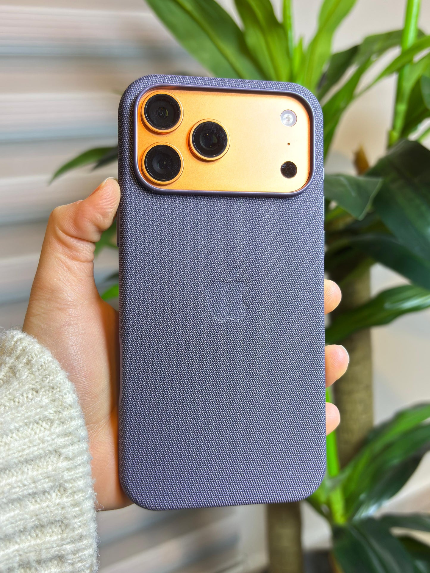 Apple TechWoven Case with MagSafe & Camera Button