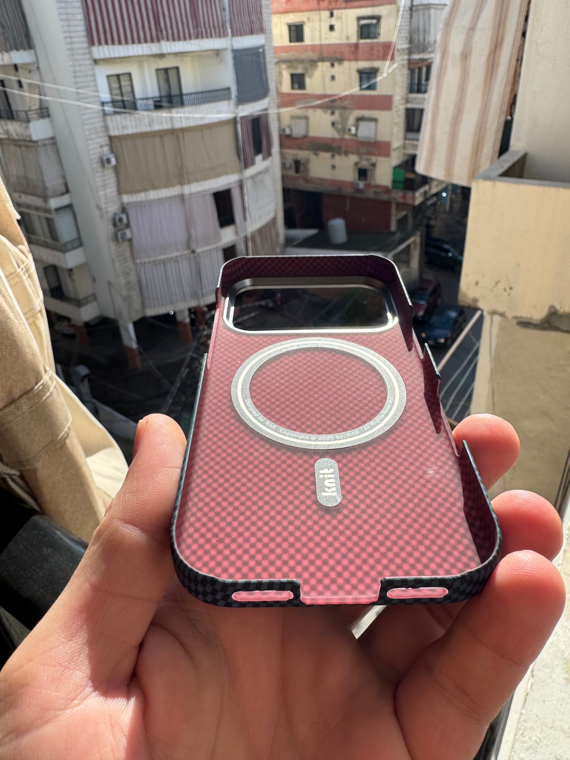 Blue Knit MagSafe Case iPhone – All Color Options