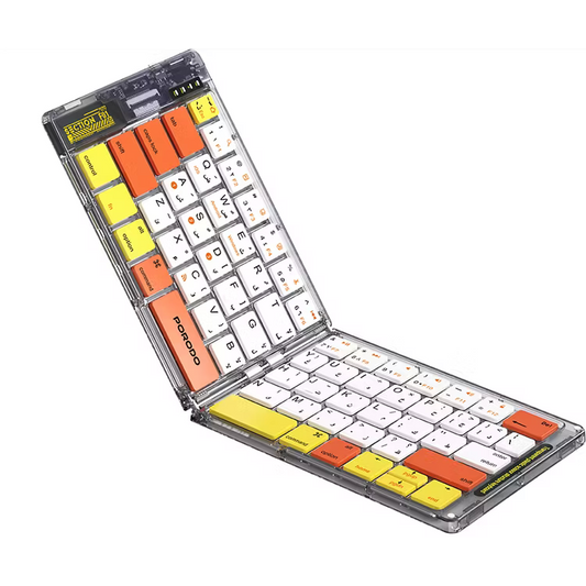 Porodo Crystal Shell Wireless Keyboard
