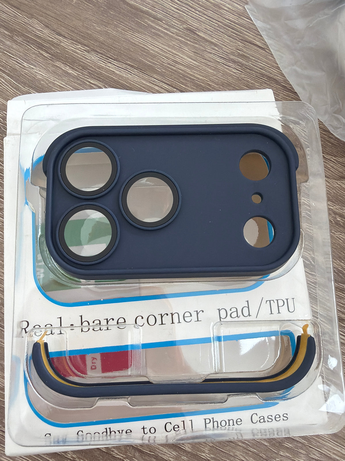 Bumper Backless Frameless Case with Camera Lens Protection – iPhone 17 Pro & Pro Max