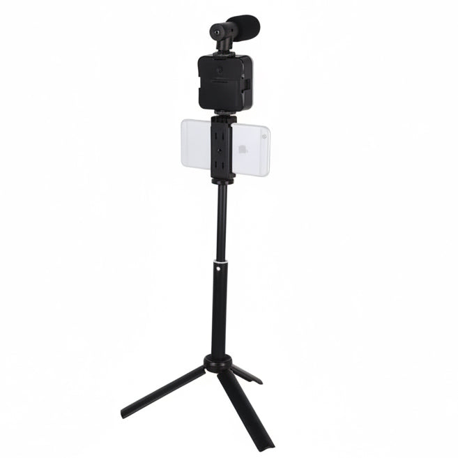 smartphone vlogging kit setup for TikTok and YouTube recording
