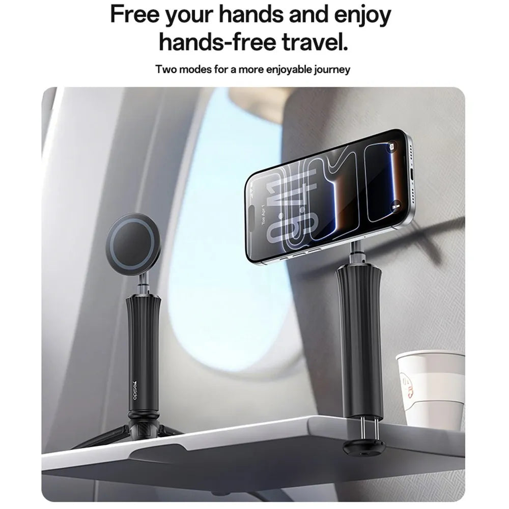Yesido C233 Magnetic Phone Holder - Tripod, Stand & Selfie Stick