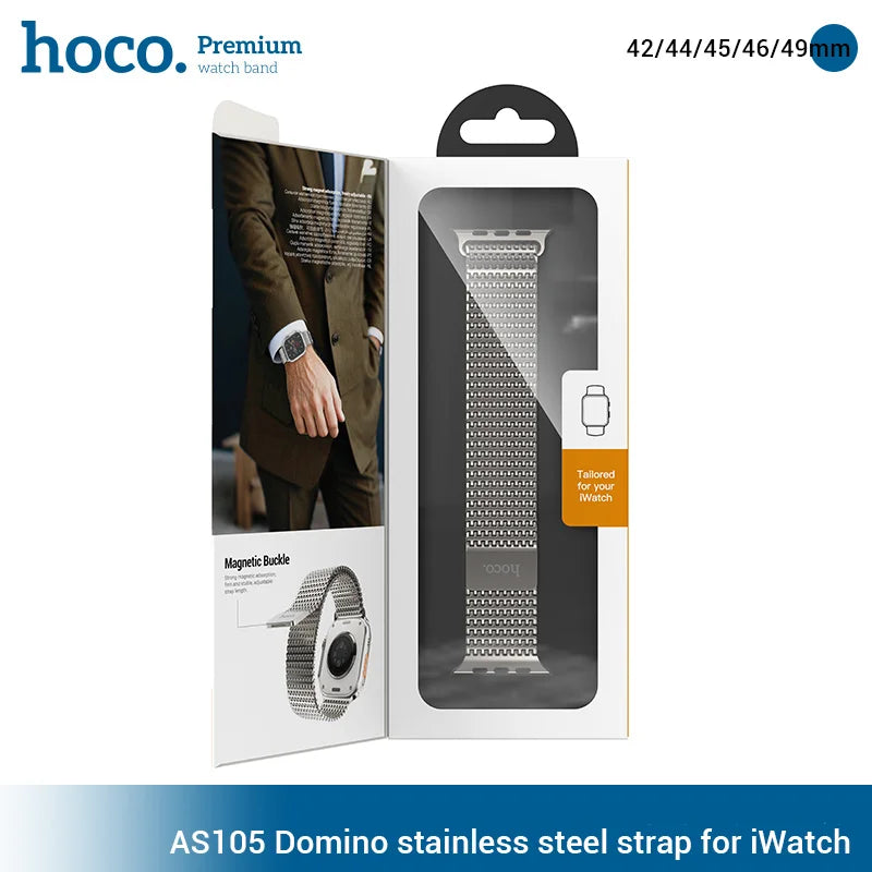 HOCO AS105 Stainless Steel Band – Gold Color