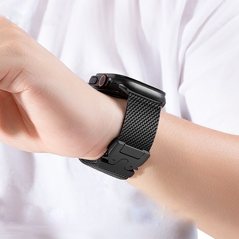 HOCO wa33 Stainless Steel Watch Band with Snap Buckle Design