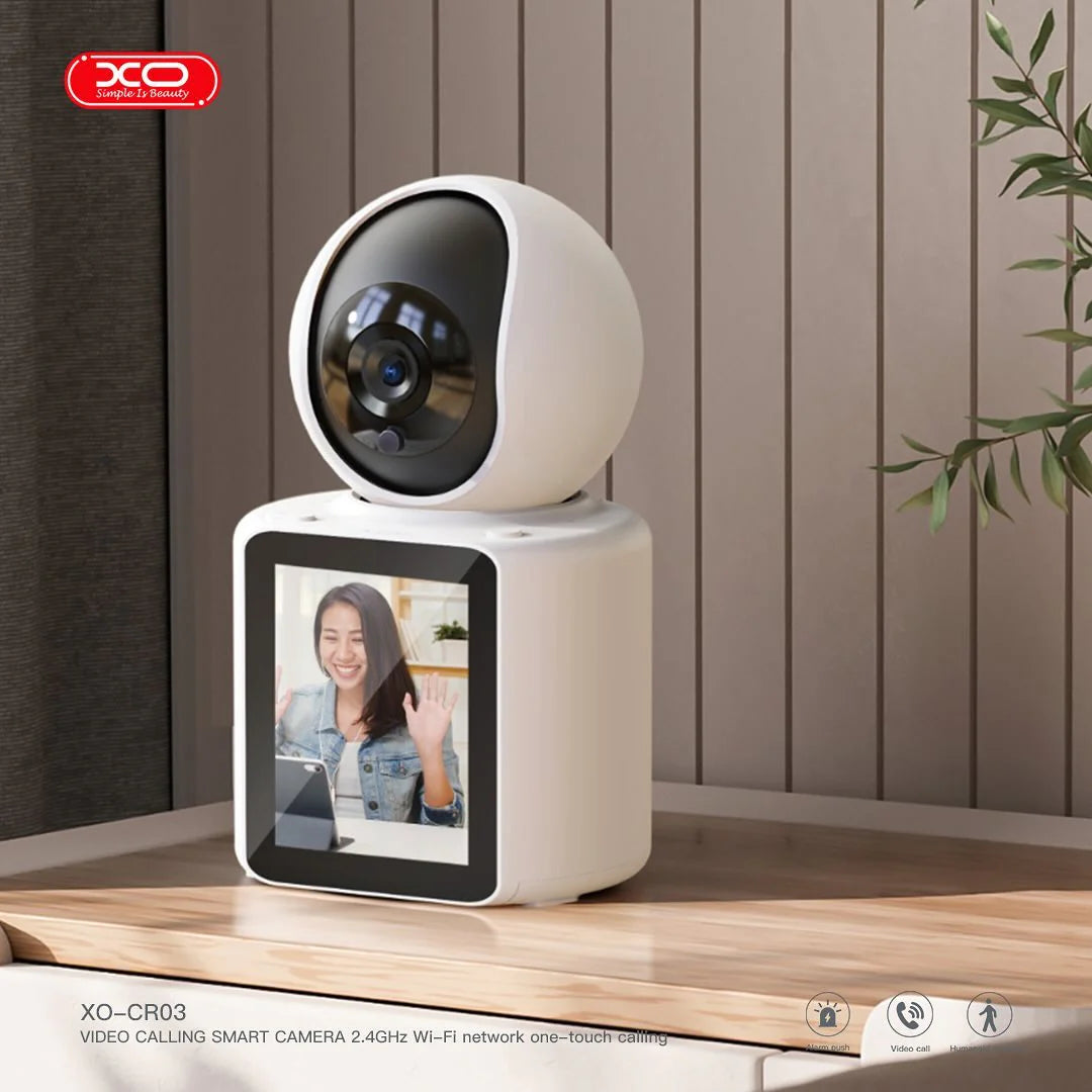 XO CR03 Smart Security Camera | 1080P HD | 350° Rotation