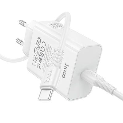 Dynamic Power Adapter Set 60W Max (EU) with USB-C to USB-C Cable 1M HOCO C162A
