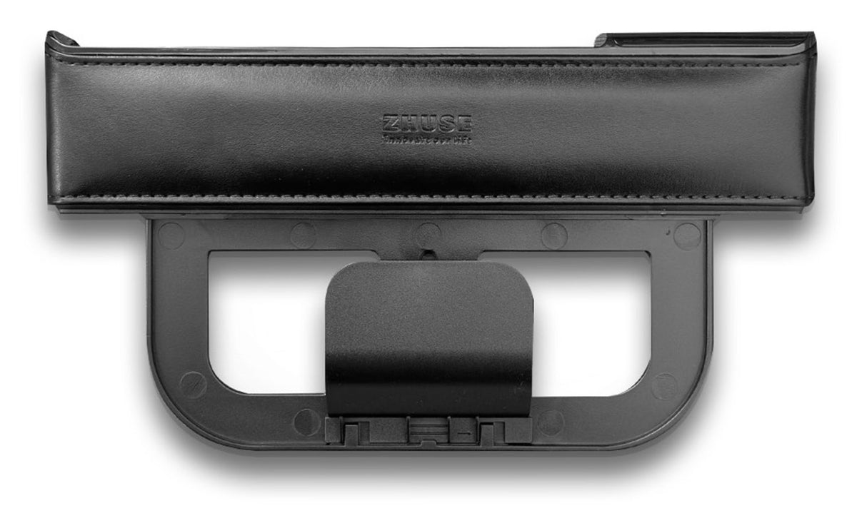 Car seat gap organizer with built-in charging support
