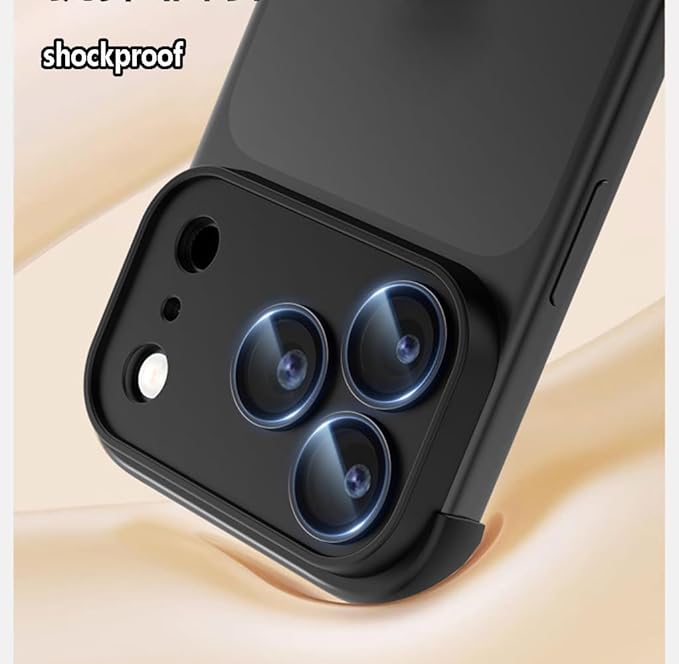 Bumper Backless Frameless Case with Camera Lens Protection for iPhone 17 Pro / 17 Pro Max Phone