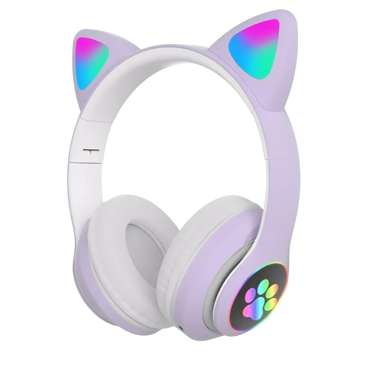 Cat Ear Wireless Headphones – RGB Light, Bluetooth & Long Battery Life