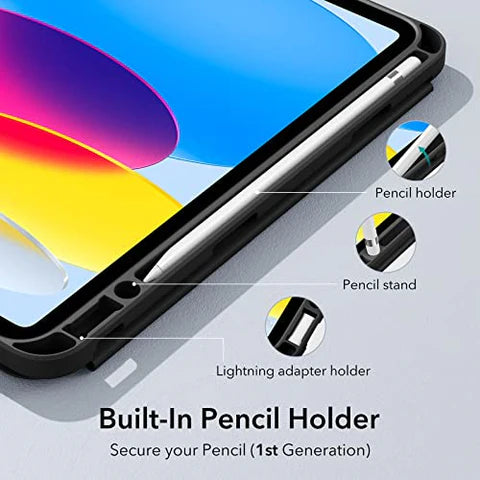 iPad Flip Case with Pen Holder – Cover & Stand