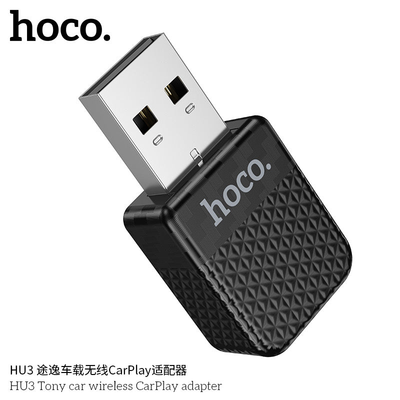 HOCO HU3 Wireless CarPlay Adapter | Convert Wired CarPlay to Wireless