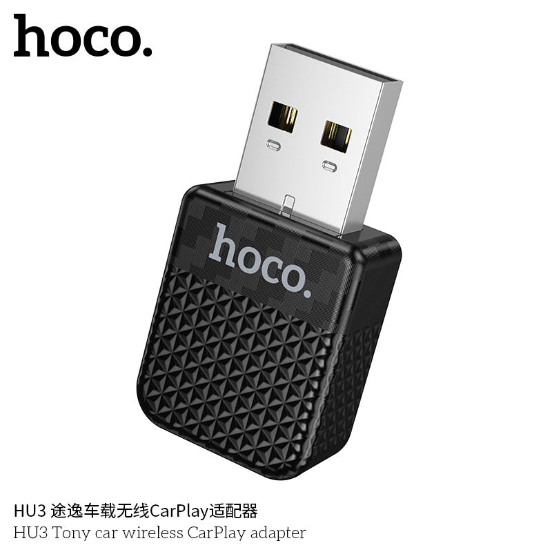 HOCO HU3 Wireless CarPlay Adapter | Convert Wired CarPlay to Wireless